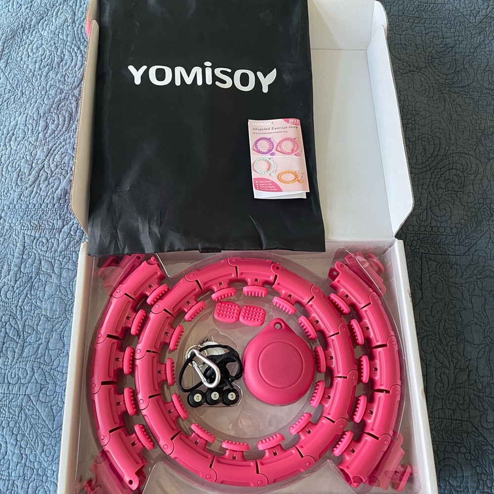 Yomisoy Pink Fitness Hoop